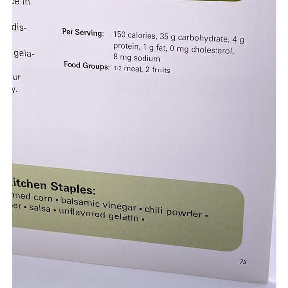 Light Cooking B000I7TYQ6 Jenny Craig 30 Meals in 30 Minutes Spiral Cookbook - Picture 11 of 13